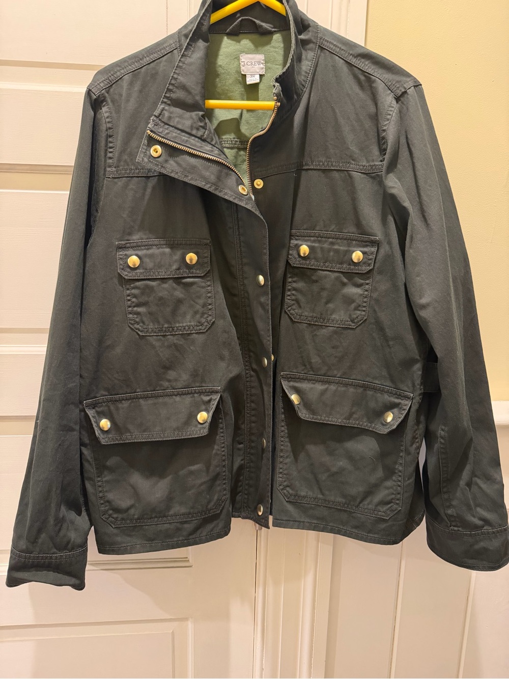 J. Crew Olive Green Utility Field Jacket